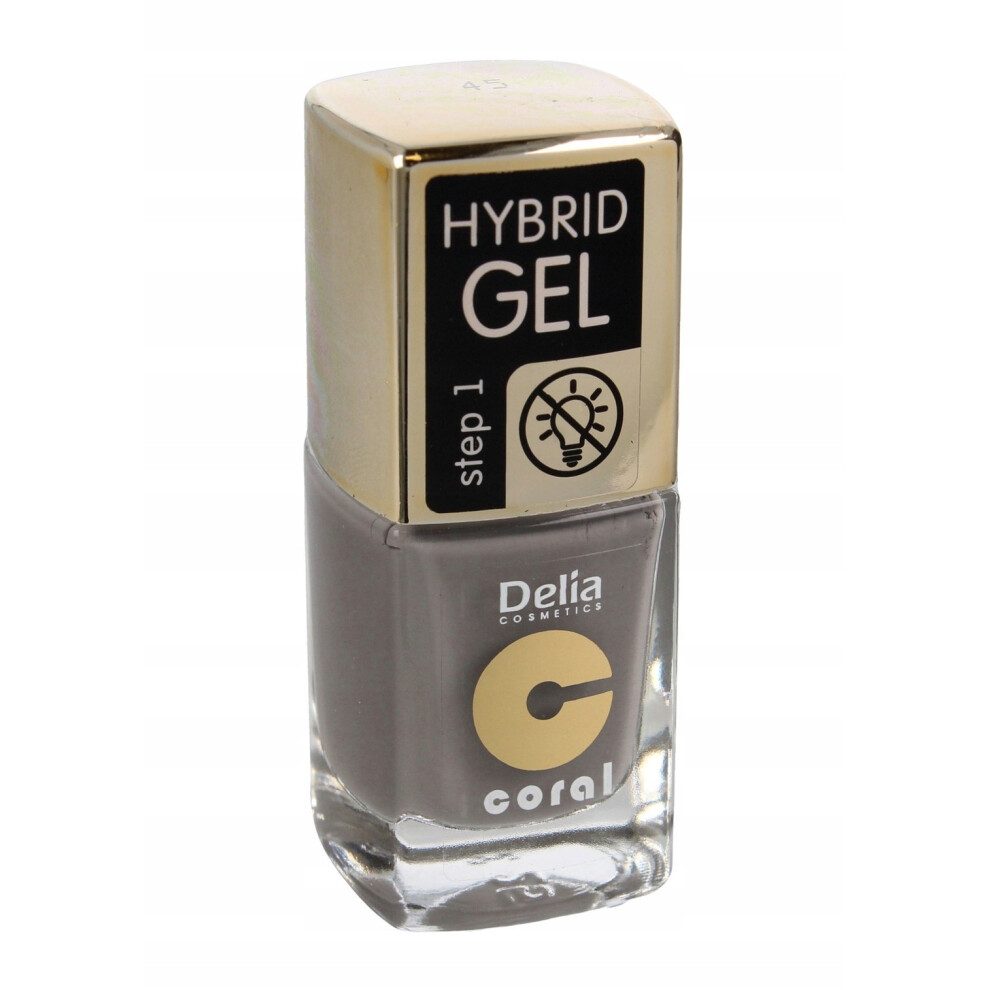 Polskie Suplementy Delia Coral Hybrid Gel Nail Enamel 45 11Ml Emalia Do Paznokci