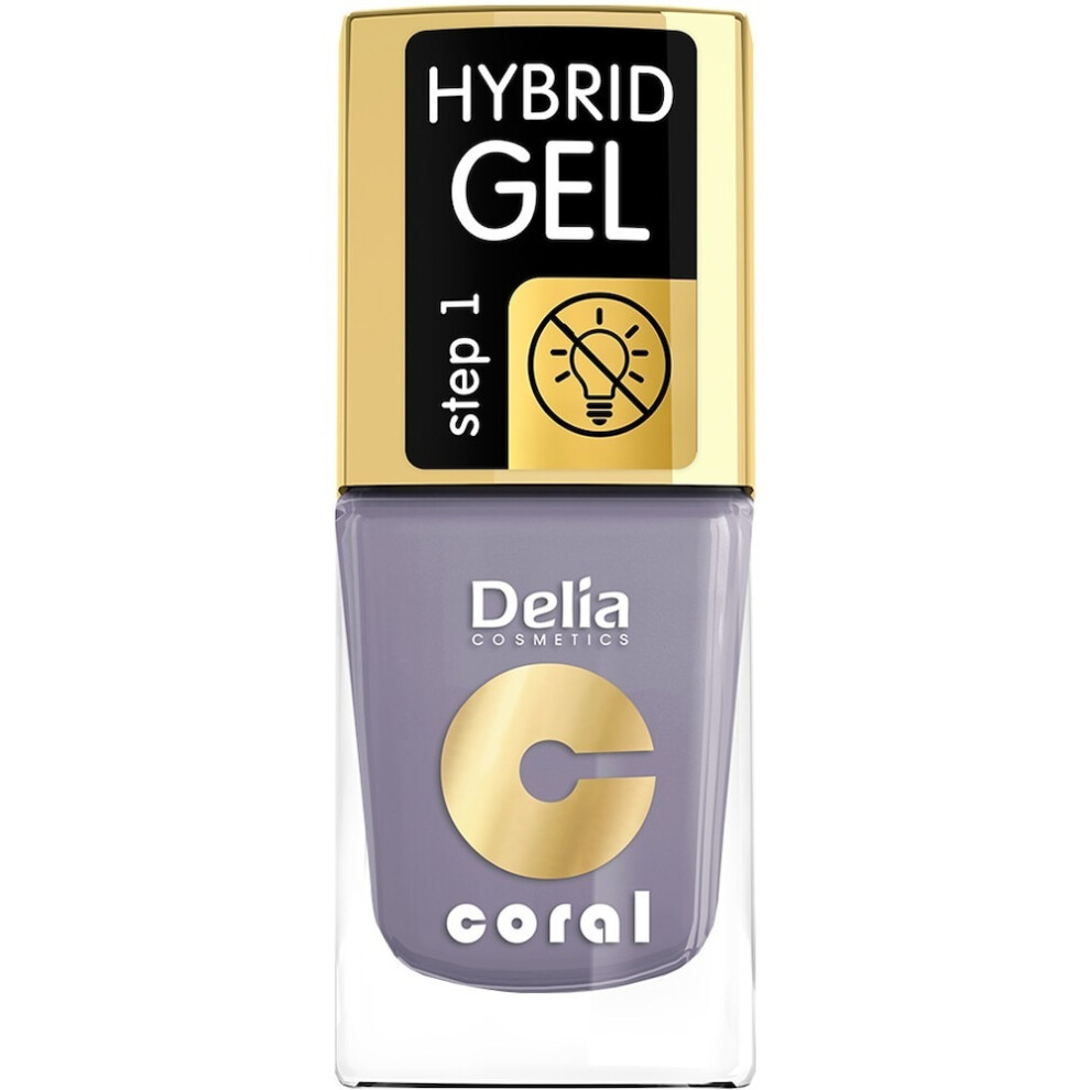 Polskie Suplementy Delia Coral Hybrid Gel Nail Enamel 46 11Ml Emalia Do Paznokci