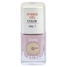 Delia Coral Hybrid Gel Nail Polish 04 Pastel Blush 11ml Lakier do Paznokci