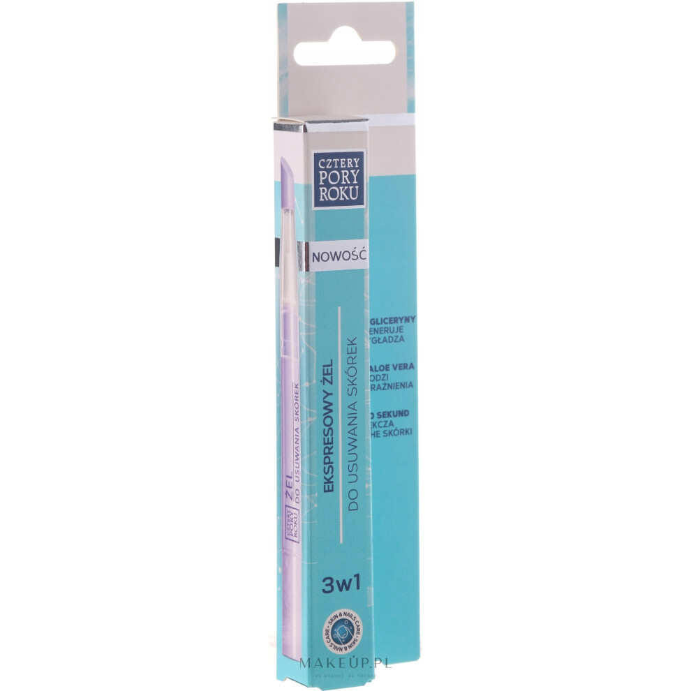 Polskie Suplementy Cztery Pory Roku Cuticle Gel Express 3In1 2Ml Usuwania Skorek
