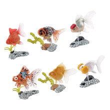Cute Fish Figurines Aquarium Ornaments FishTank Garden-D35