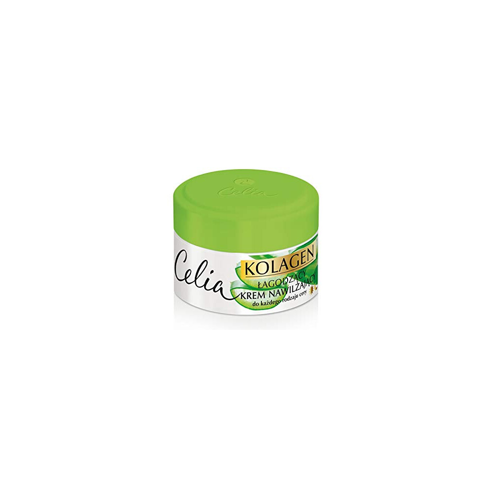Polskie Suplementy Cream Celia Soothing Aloe Vera With Collagen 50Ml