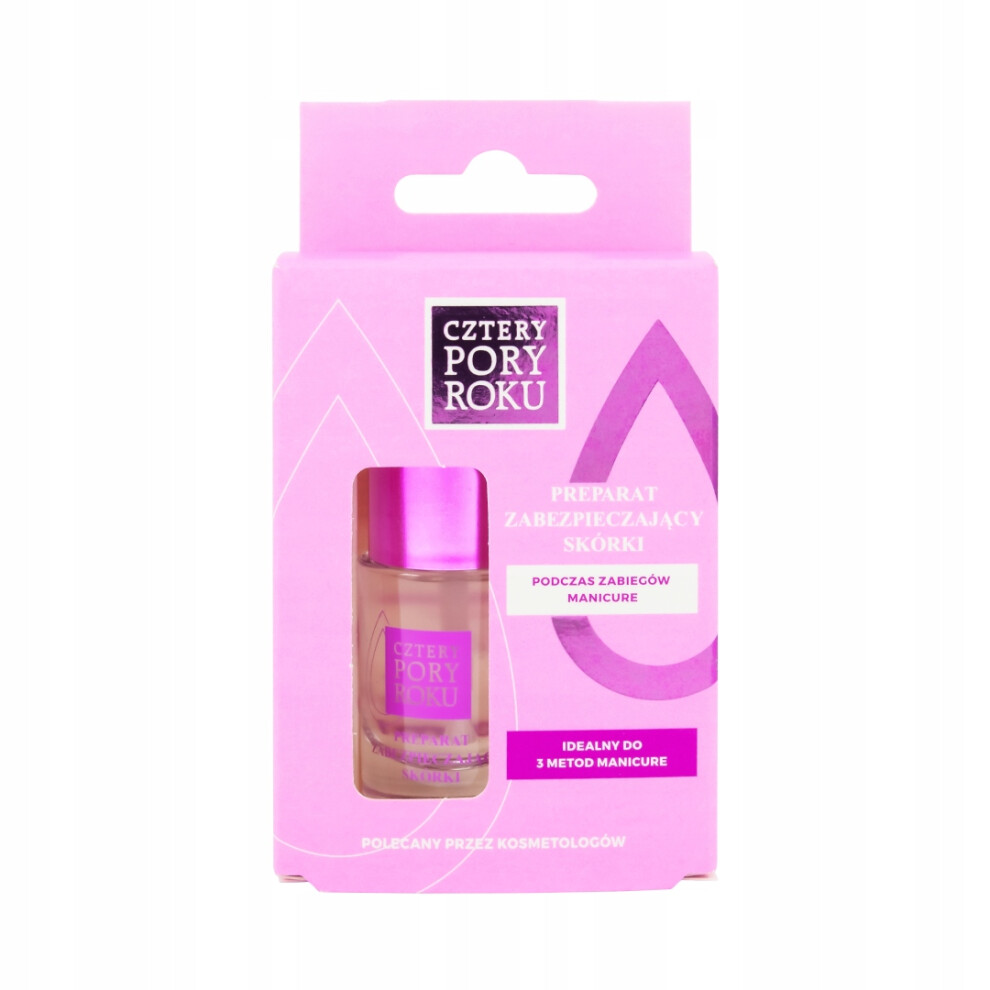 Polskie Suplementy Cztery Pory Roku Preparation Protecting Skin Manicure 10Ml Chroniacy Skorki