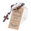 Christian Wood Crosses Rosaries Baptisms Set Include Gift Bag 5