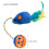 Soft Biting Hunting Cats Play Mouse Bells Noise Safe-Orange 2