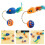 Soft Biting Hunting Cats Play Mouse Bells Noise Safe-Orange 4