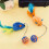 Soft Biting Hunting Cats Play Mouse Bells Noise Safe-Orange 3