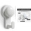 Rustproof Suction Hook For Bathroom 5kg Load Capacity-Silver 5