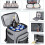 Large Capacity Insulated Coolers Backpacks Waterproof-Black 6