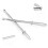 5Pcs Metal Drawstring Threader Flexible Elastic Band Threader 6