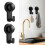 Rustproof Suction Hook For Bathroom 5kg Load Capacity-Silver 7