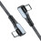 Right Angle 90 Degree Extension Cable USB C-50cm Double elbow 1