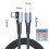Right Angle 90 Degree Extension Cable USB C-50cm Double elbow 4