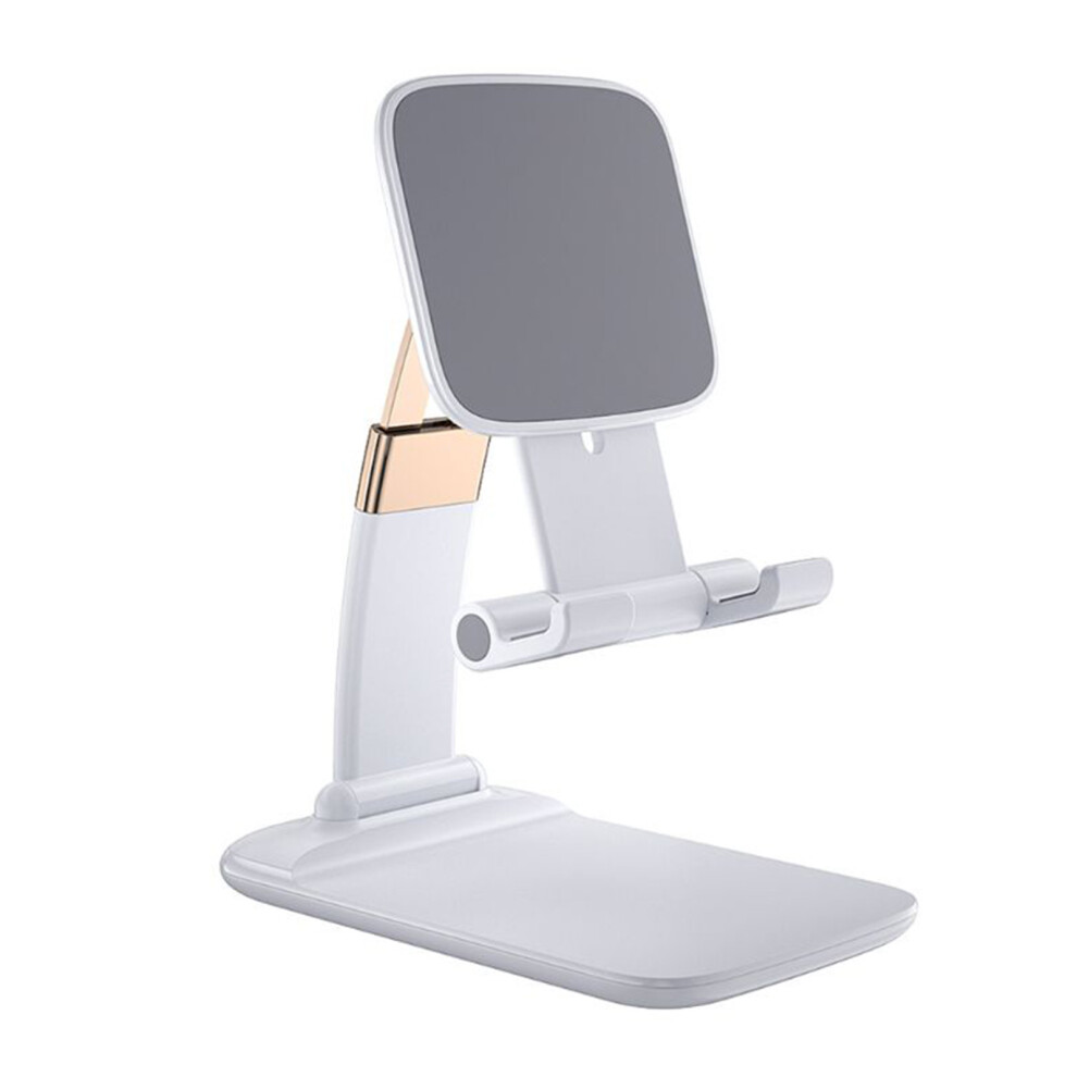 Pullback Adjustable Phone Stand Holder Featuring Not Slip- White 7704000206228