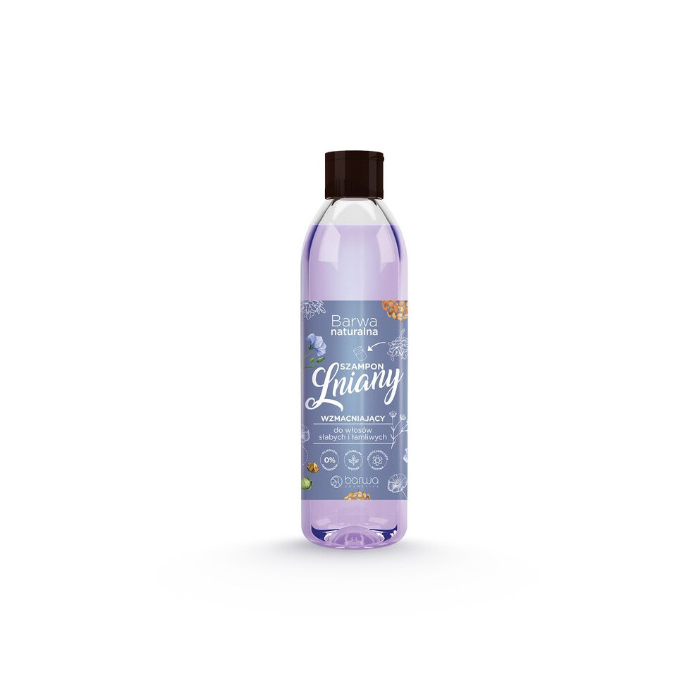 Polskie Suplementy Barwa Naturalna Linen Shampoo 300Ml Szampon Lniany