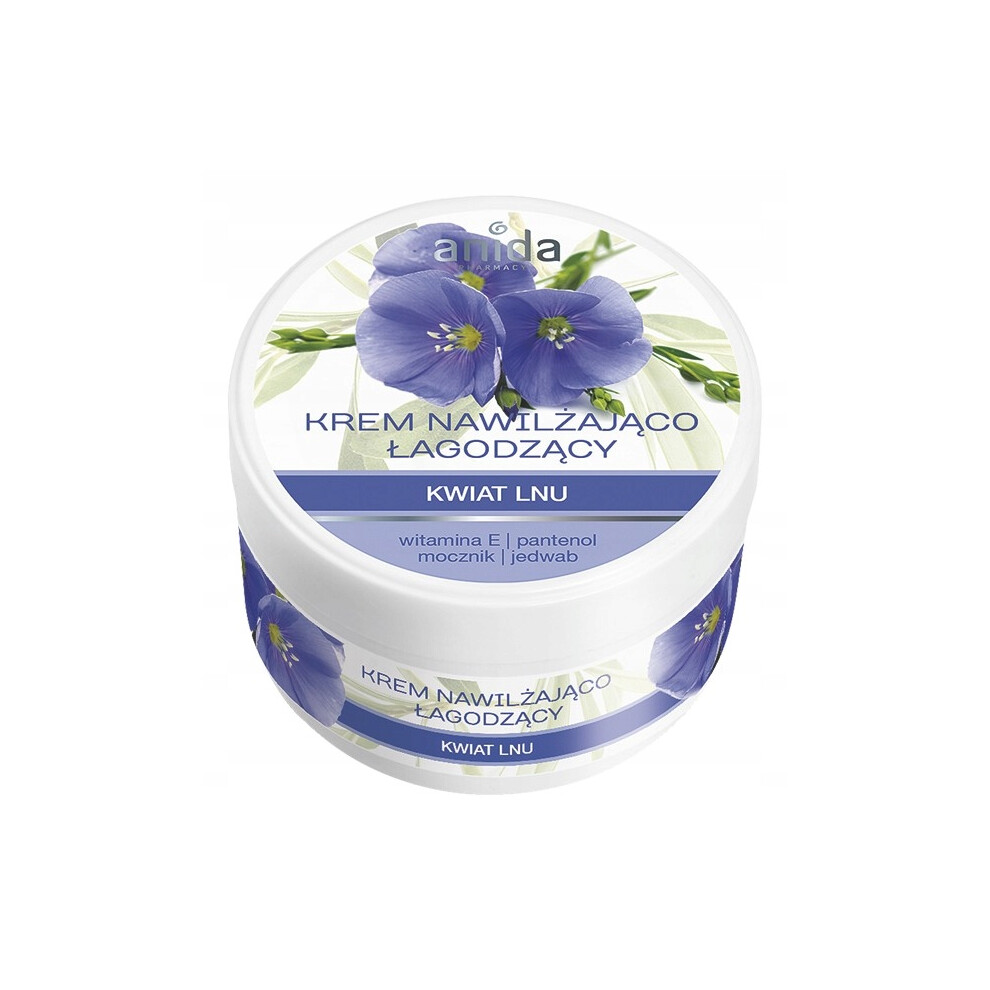 Polskie Suplementy Cream Anida Face Moisturizing And Soothing Flax Flower 125Ml