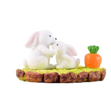 Enfeites em miniatura realistas, feitos de resina, adequados para decoração interna e externa. Cogumelos em miniatura coloridos que aprimoram a