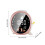 LED Night Light Alarm Clock LCD Display Gentle Wake Up-Pink 4