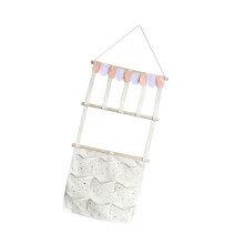 Multipurpose Hair Bowknot Storage Organizers Wall Hanging-Khaki