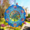Rustproof Wind Chime Spinner Detailed Artwork Outdoor-hole 4