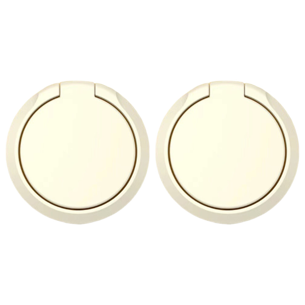Cellphone Circle Holder Stand Metal Finger Grip 360- White 7704000206426