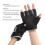 GreyM fingerlose Neoprenhandschuhe - elastische Handfläche 12
