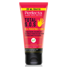 Perfecta Total S.O.S Paraffin Gloves Urea Nourishing Hand Cream 80ml