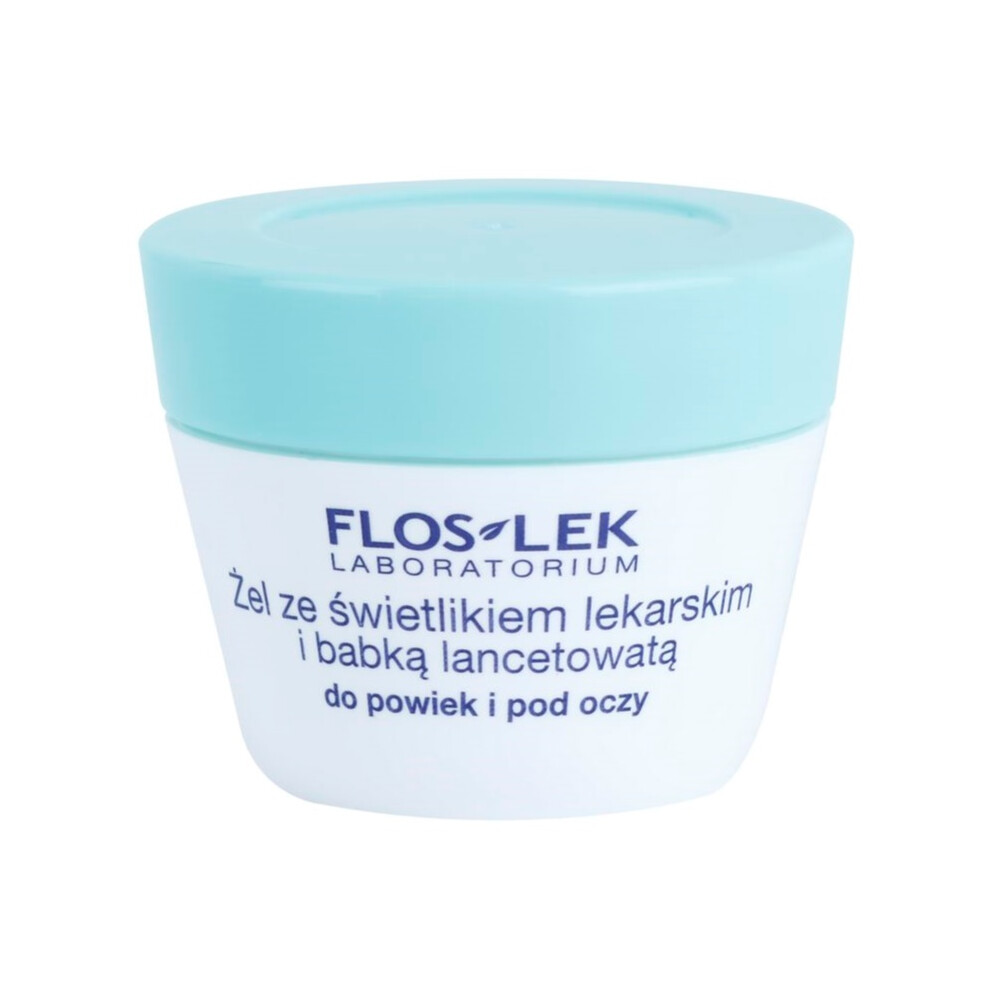 Flos-Lek gel with eyebright and ribwort plantain 10 ml - Image 3