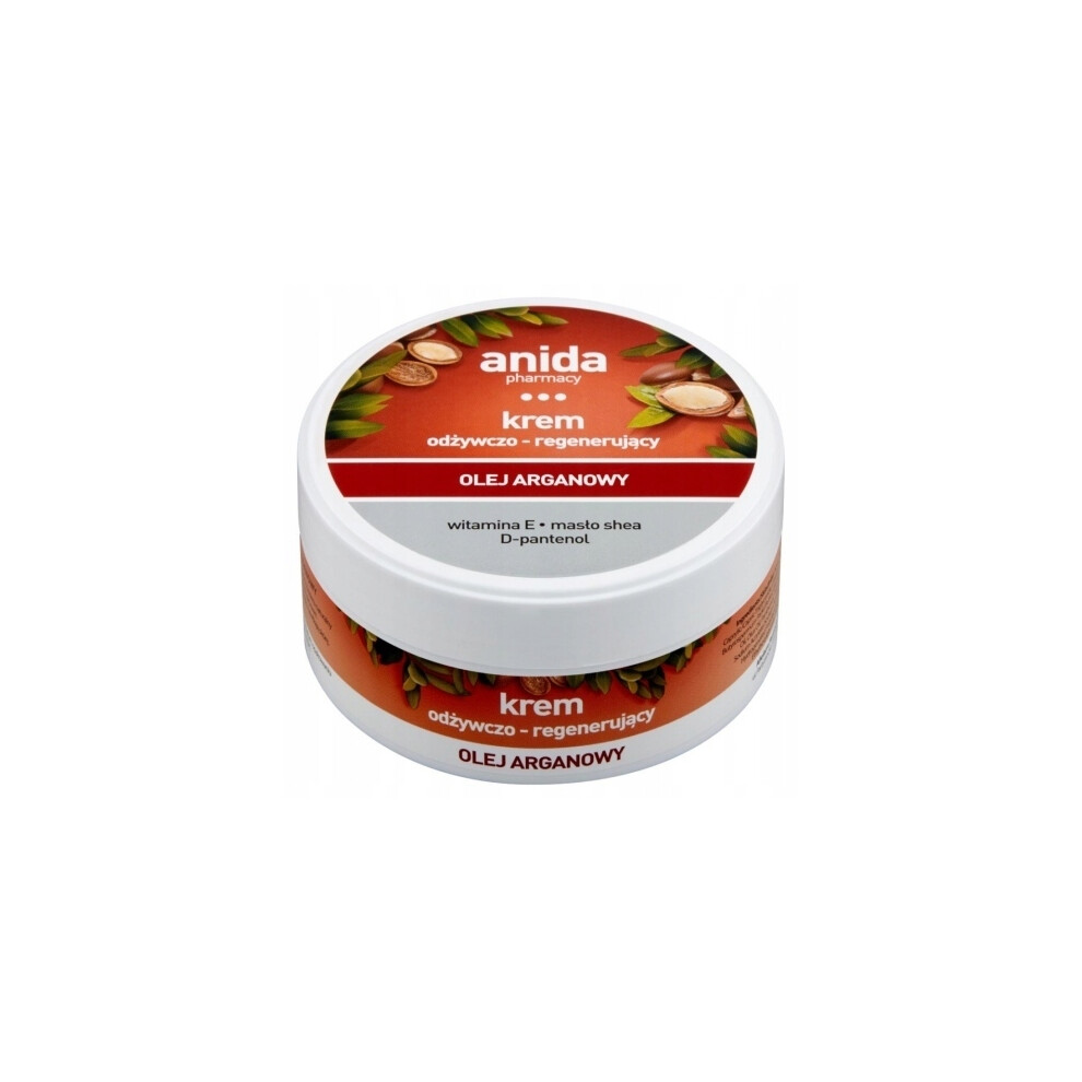 Polskie Suplementy Cream Anida Nourishing And Regenerating With Argan Oil 125Ml