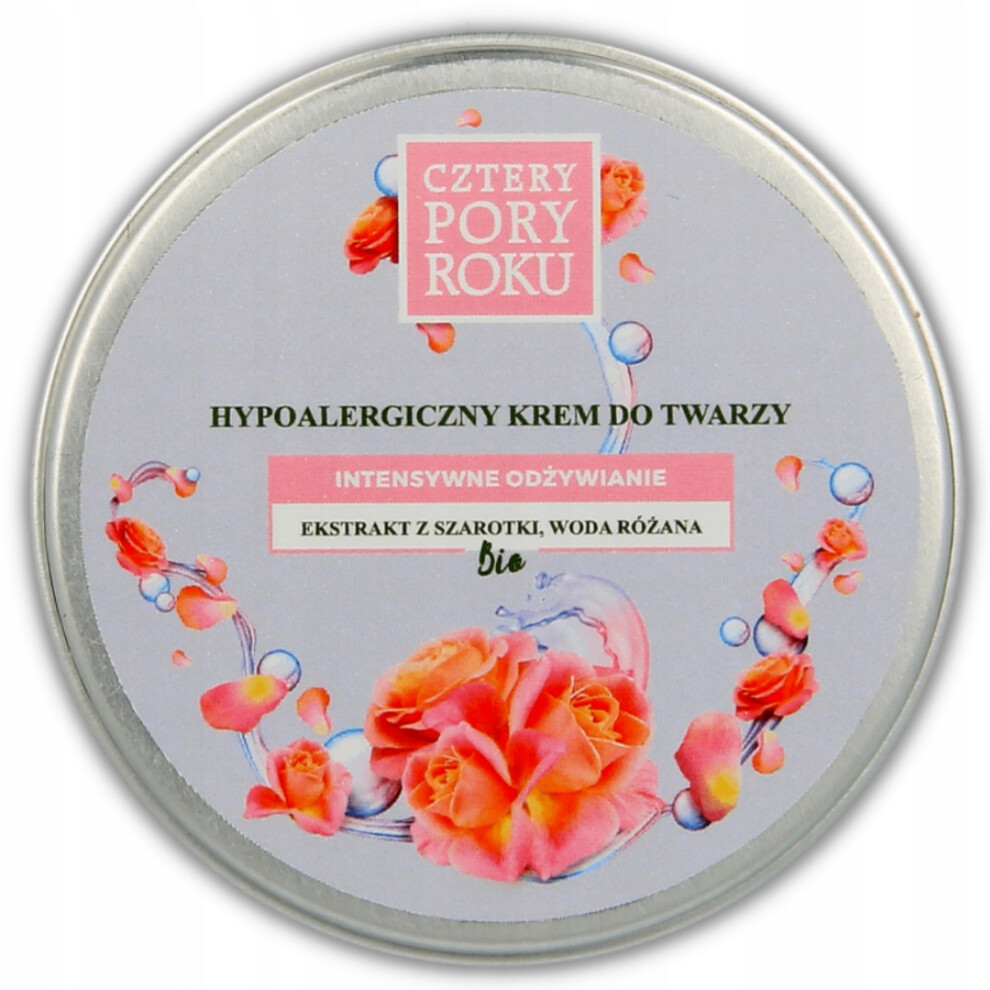 Polskie Suplementy Cream Cztery Pory Roku Face Intensively Nourishing 60Ml Krem Do Twarzy