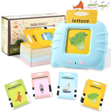 Cartes flash parlantes, jouet éducatif pour les tout-petits de 2 à 6 ans (garçons et filles), machine à lire pour l'apprentissage préscolair