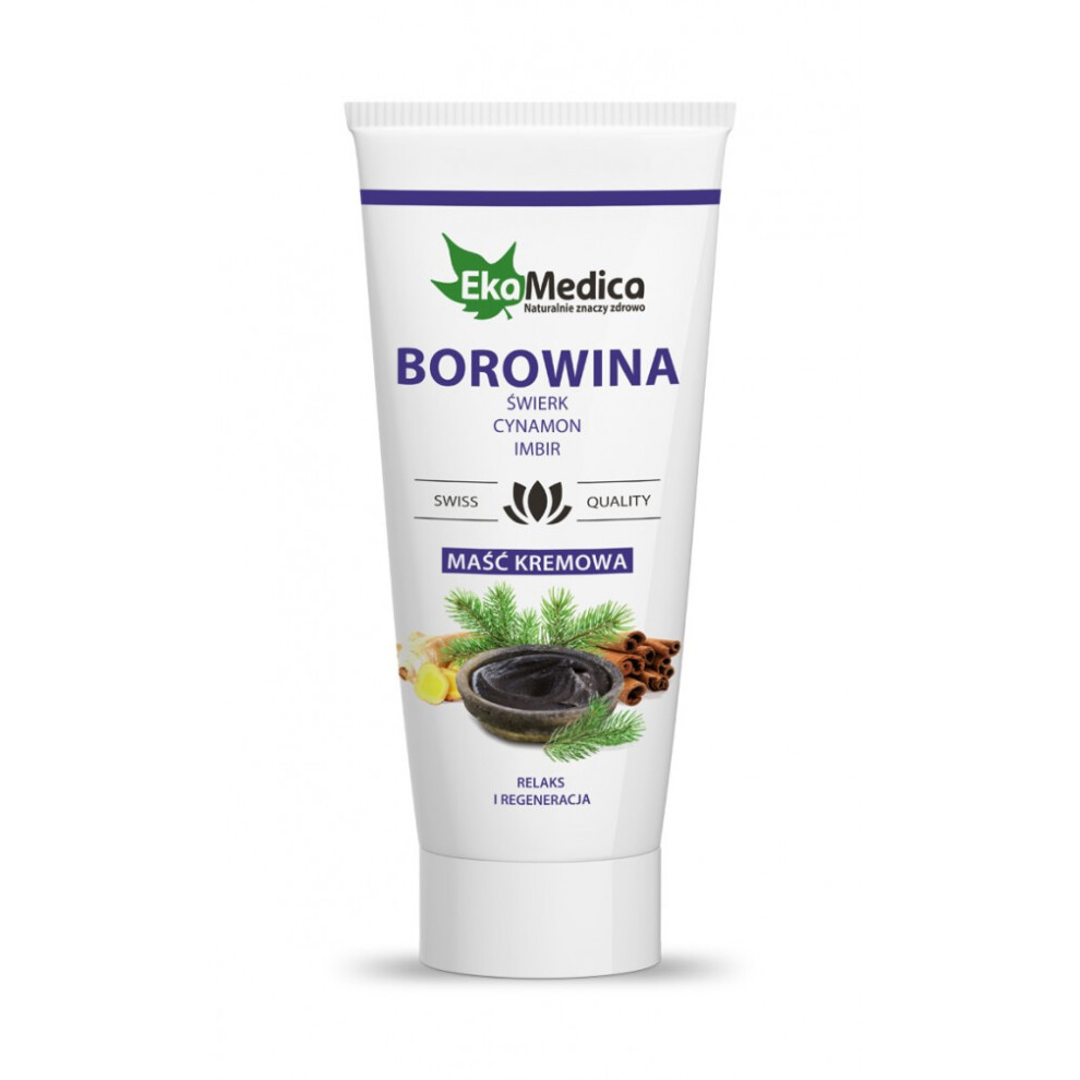Polskie Suplementy Ekamedica Peat Cream Ointment 200Ml Borowina Masc