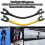 2pcs Ski Tip Connector Control Wedge Ski Training Aid Snowboard Connector 3