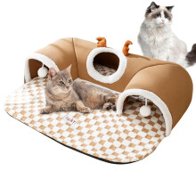 Tunnel for Cats Cat Tube Indoor Outdoor Use Warm Shelter Tent WallCorner Pet Toy
