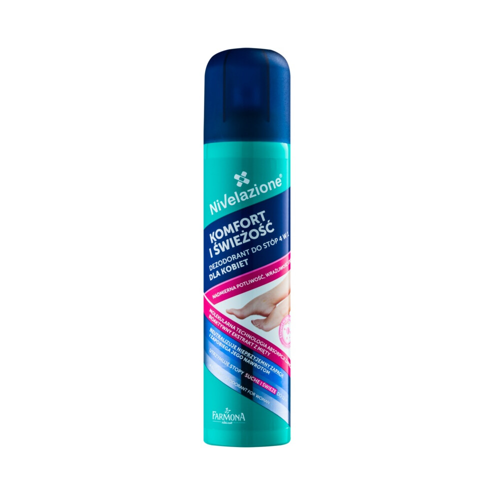 Polskie Suplementy Nivelazione Feet Deo 4In1 For Women 180Ml Dla Kobiet