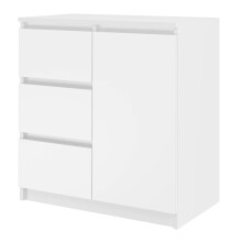 Topeshop 1D3S BIEL KPL chest of drawers