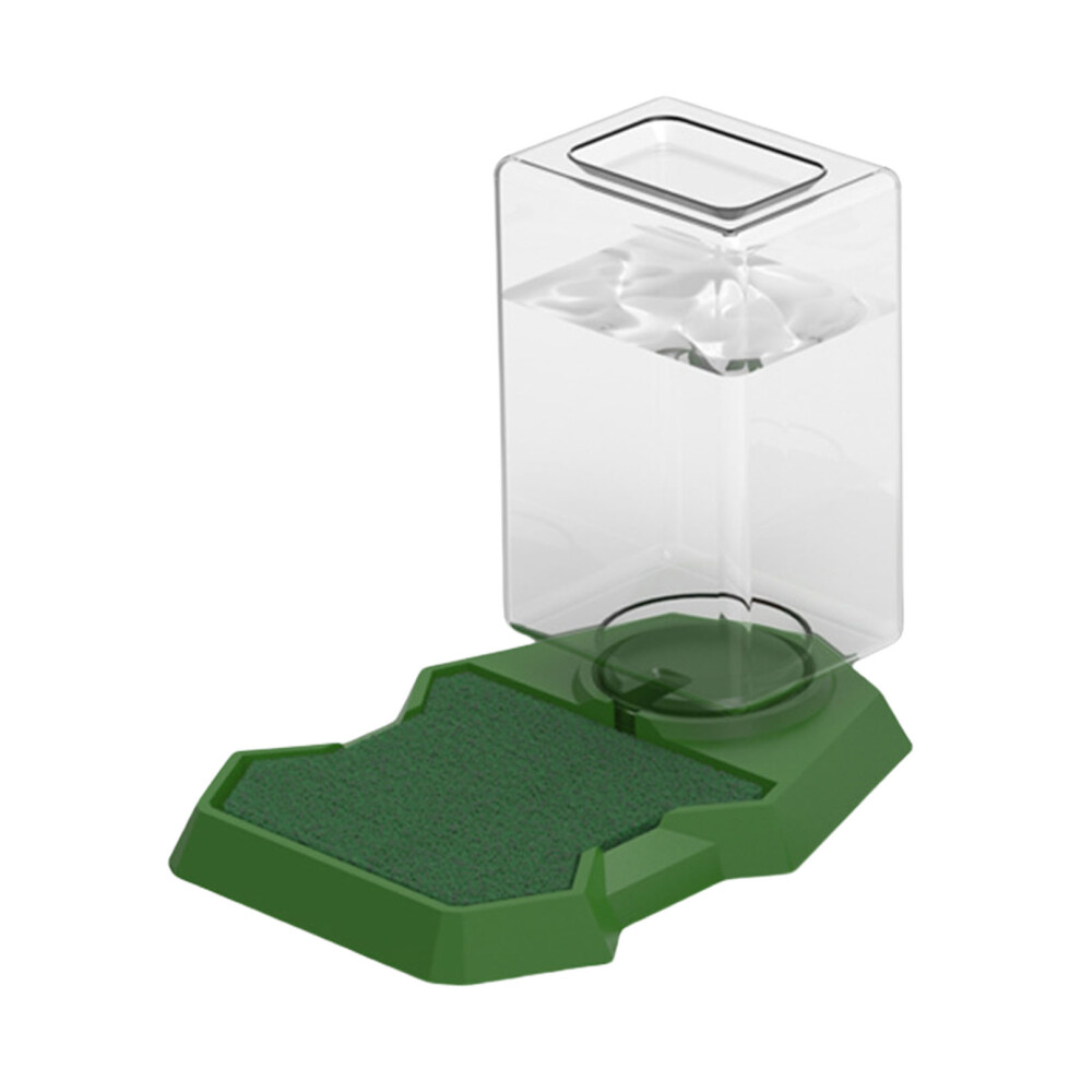 Reptile Water Bowl With Clear Bottle Automatic Water-Green-image-OPC-PN98BBJ-NEW