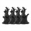 4 τεμάχια Halloween Ghost Tree LED Glow Ghost Lights Φρικιαστική Ατμόσφαιρα 1
