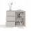 Commode Malwa 1D3S Beige cachemire 10