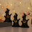 4 τεμάχια Halloween Ghost Tree LED Glow Ghost Lights Φρικιαστική Ατμόσφαιρα 5