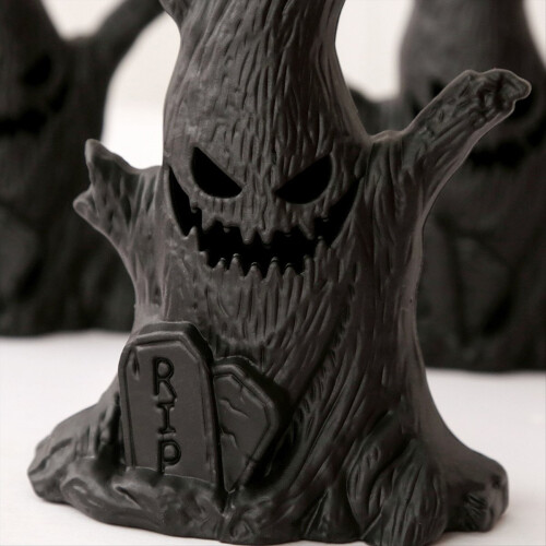 4 τεμάχια Halloween Ghost Tree LED Glow Ghost Lights Φρικιαστική Ατμόσφαιρα 2