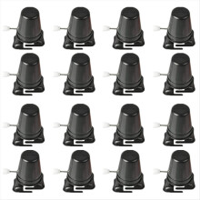 40 piezas de robot con patas de relojería, juguete para niños, juguete de cuerda, juguete para niños, juguete negro