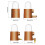 Leakproofs Cage Mounted Waterer For Pet-cactus Copper mouth 4