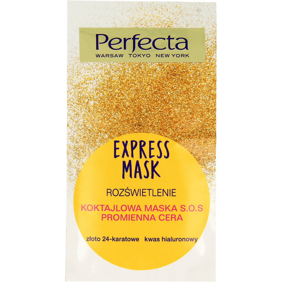 Polskie Suplementy Light Perfecta Express Mask S.o.s. Illuminating Cocktail Mask 8Ml