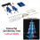 RGB LED Flashing Christmas Tree DIY Kit Electronics Soldering 2