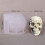 Καλούπι κεριού Rose Skull DIY για κέικ σοκολάτας και διακόσμηση Halloween Καλούπι A 4