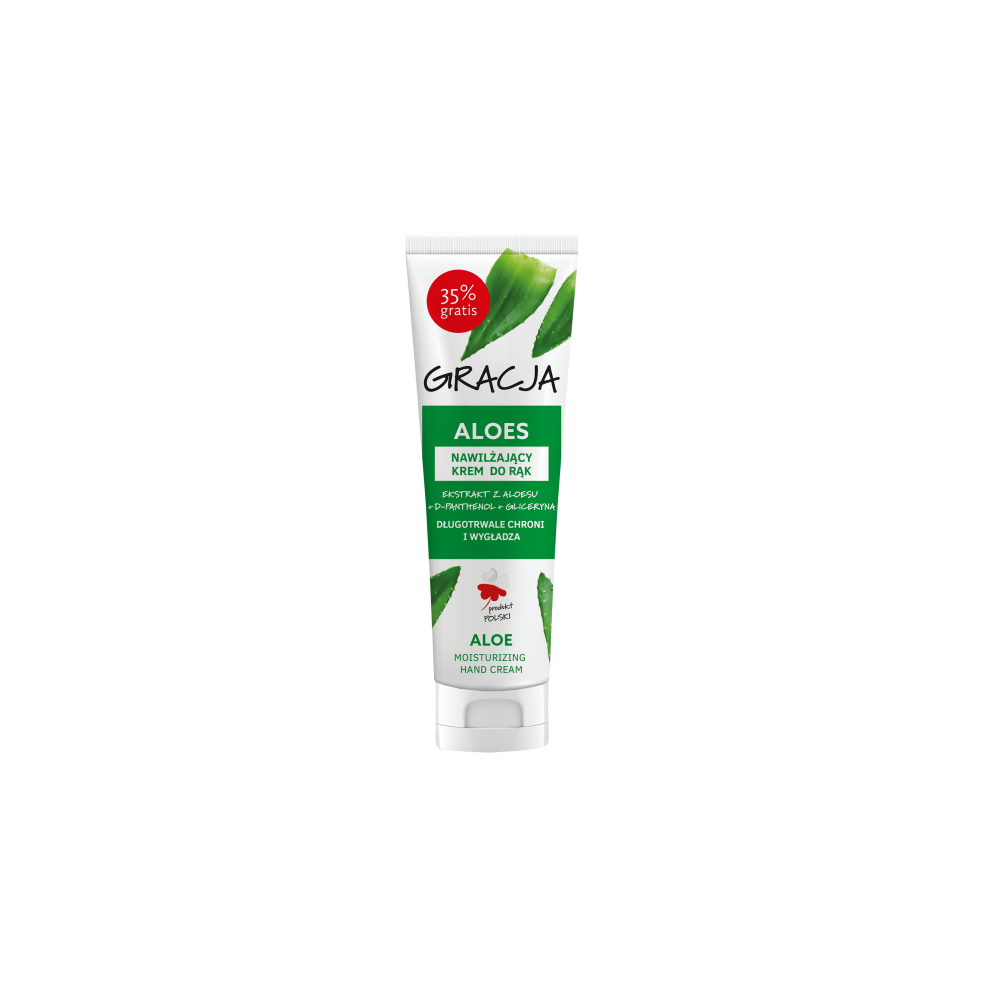 Polskie Suplementy Cream Gracja Aloe Hand Moisturizing 100Ml