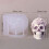 Καλούπι κεριού Rose Skull DIY για κέικ σοκολάτας Halloween Καλούπι διακόσμησης B 3