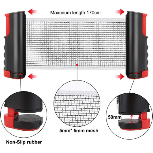 Table Surface Attachment, Easy Setup for Instant Ping Pong Entertainment 2
