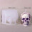 Καλούπι κεριού Rose Skull DIY για κέικ σοκολάτας Halloween Καλούπι διακόσμησης C 2